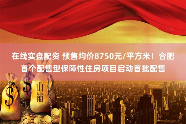 在线实盘配资 预售均价8750元/平方米！合肥首个配售型保障性住房项目启动首批配售